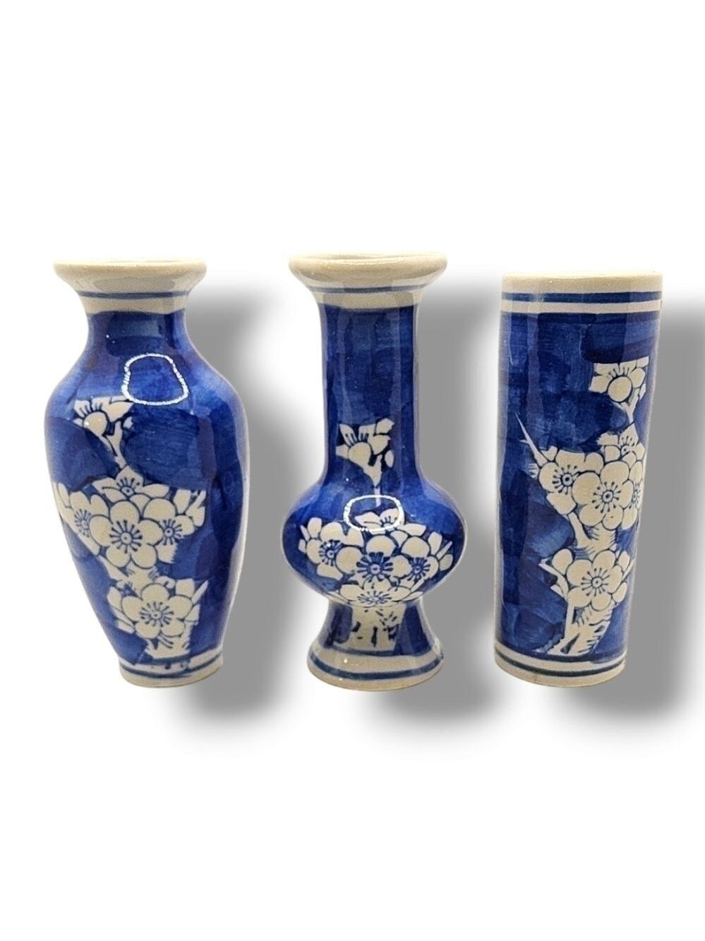 Decorative Ceramic Vase 3 Pc Set Vintage Readers Digest
